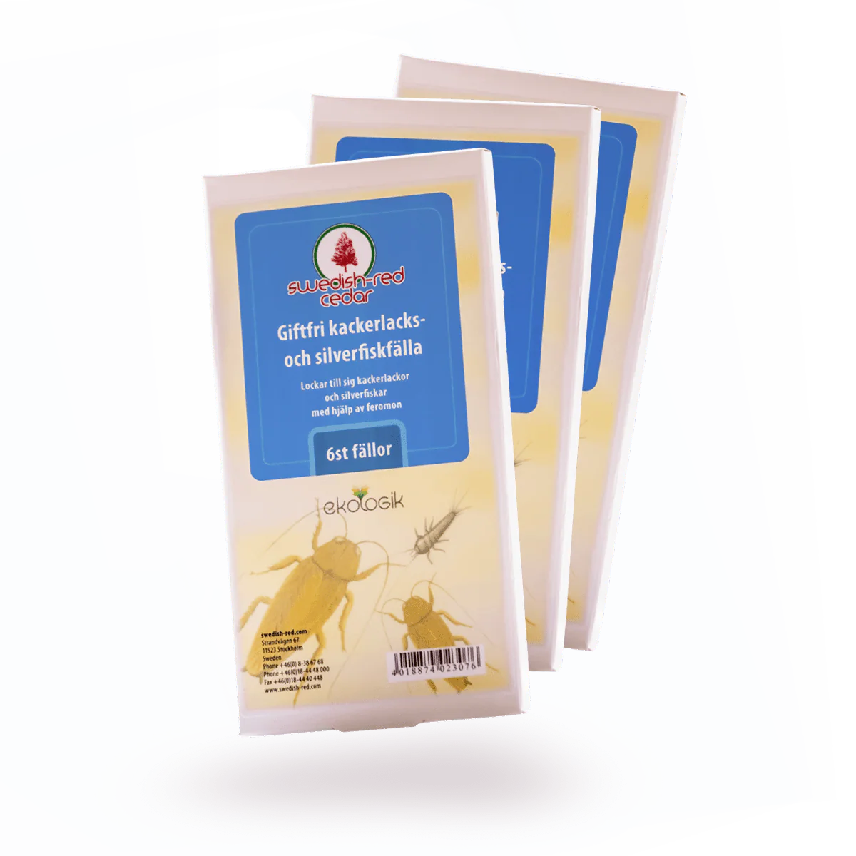 Silverfisk Monitoring | 6st x 3 pack