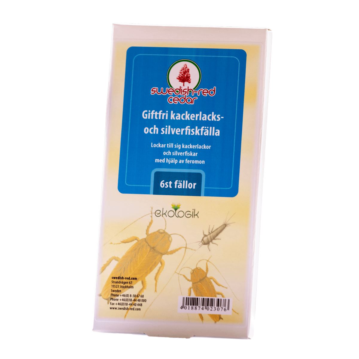 Silverfiskfälla